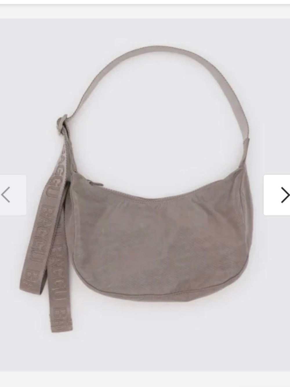 Baggu Small Crescent Bag - Dove